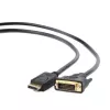 Gembird CC-DPM-DVIM-6 cable adaptador de DisplayPort a DVI-D, 1,8 m