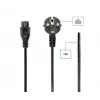 GEMBIRD cable de alimentación (C5), verificado VDE 3 m (envase a granel)