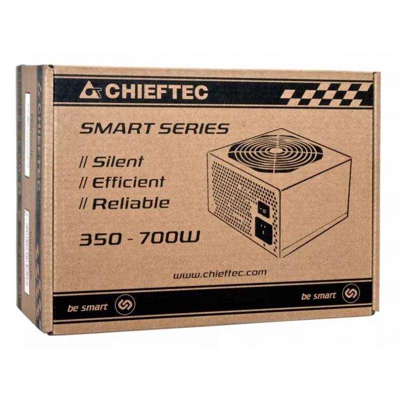 Chieftec Smart GPS-700A8 fuente de alimentación 700 W 20+4 Pin ATX PS/2 negro