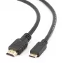Gembird CC-HDMI4C-6 Cable HDMI a Mini HDMI (Tipo C) con Ethernet, 1,8 m, negro