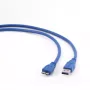 Cable GEMBIRD USB-A 3.0 a Micro USB 3.0 3.2 Gen - 0,5 m azul