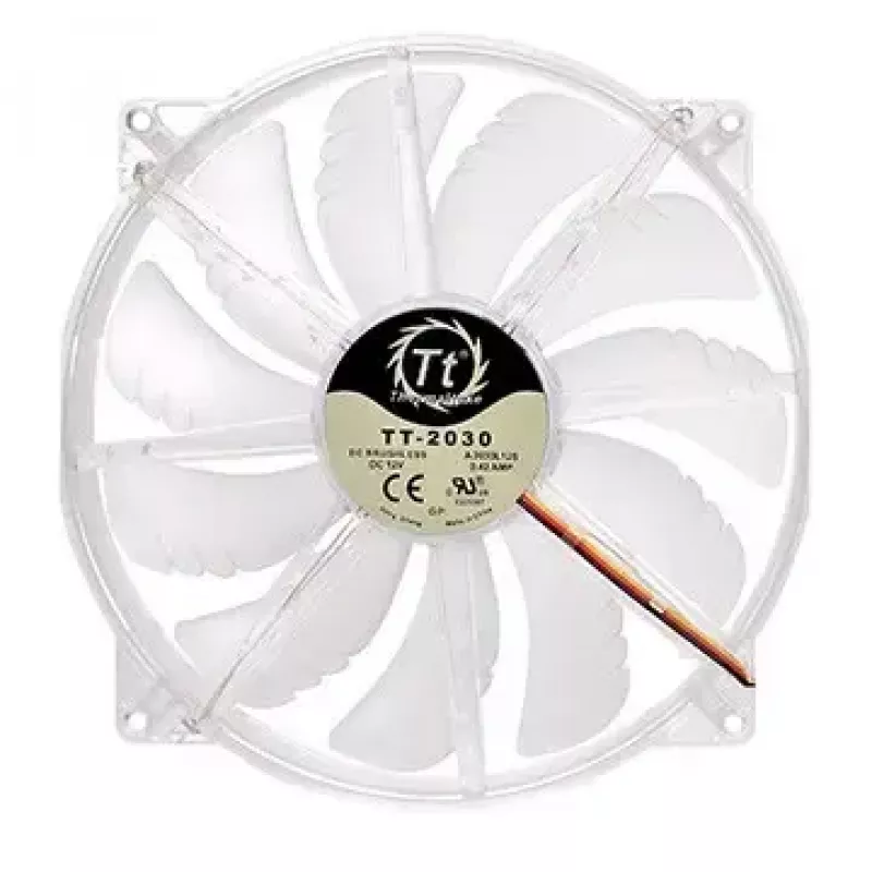 Ventilador Thermaltake Pure 20 LED 20 cm 800 rpm Transparente