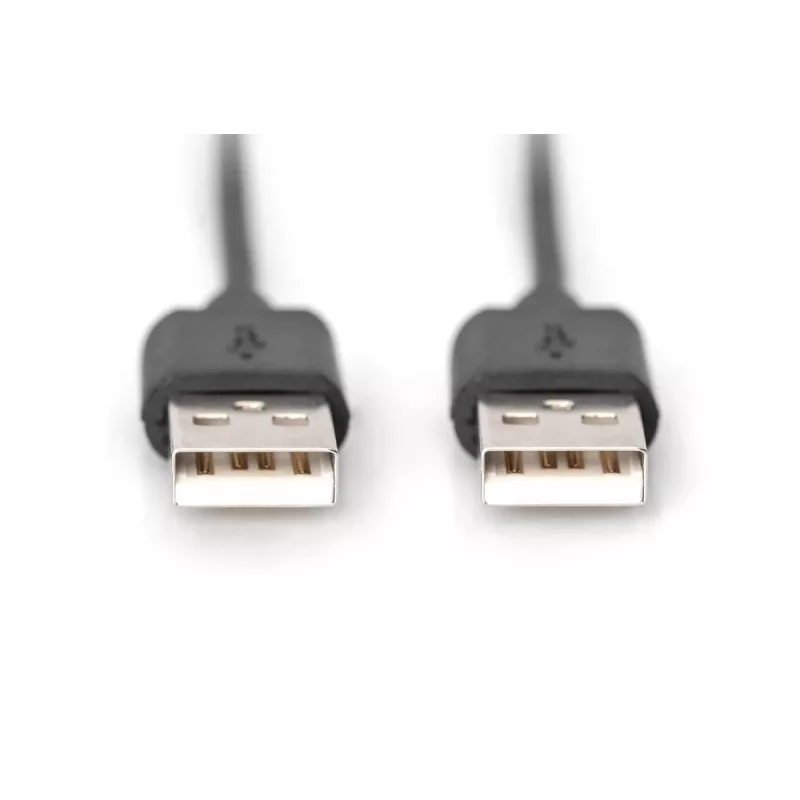 DIGITUS Cable de conexión USB A 1 m USB 2.0 compatible