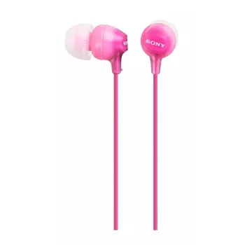 Sony MDR-EX15LP, Con cable, 8 - 22000 Hz, Música, 3 g, Auriculares, Rosa