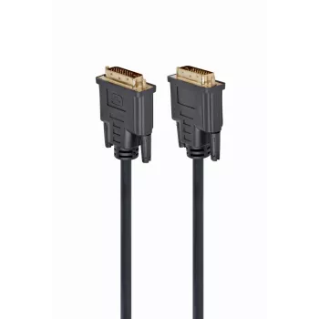 GEMBIRD Cable DVI-D a DVI-D 2,0 m moldeado con tornillos largos (envase a granel)
