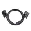 GEMBIRD Cable DVI-D a DVI-D 2,0 m moldeado con tornillos largos (envase a granel)