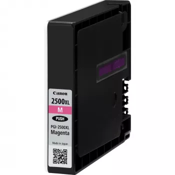 Canon PGI-2500XL cartucho de tinta magenta de alto rendimiento, magenta, tinta pigmentada, 1 unidad, 1295 páginas