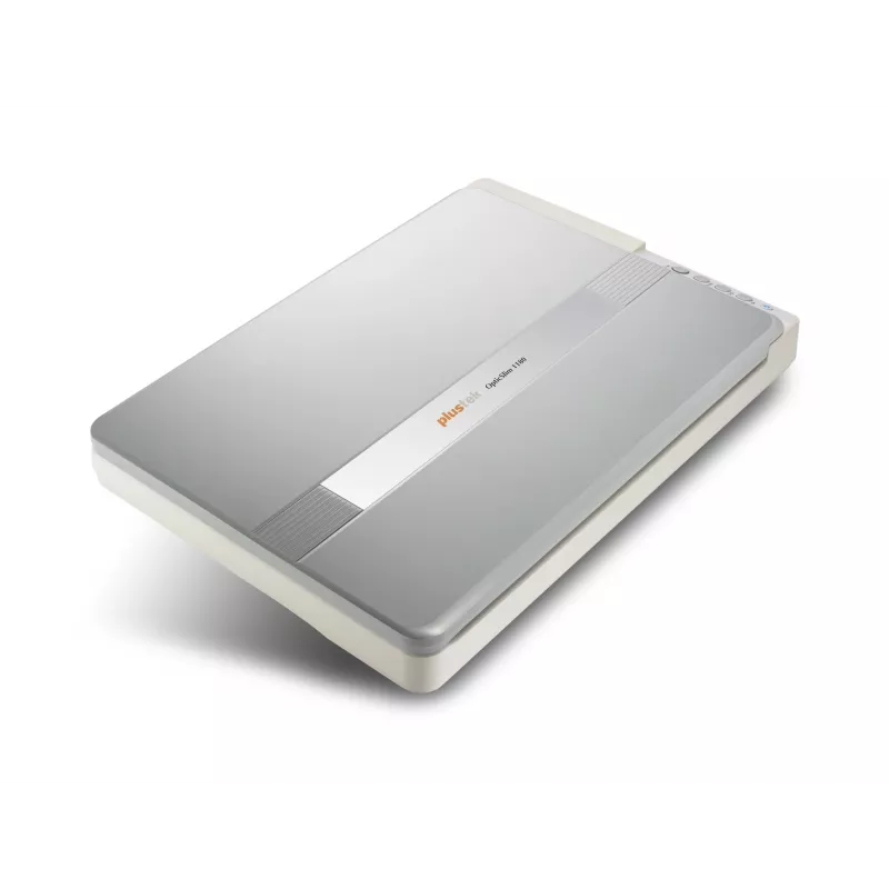 Plustek OpticSlim 1180 escáner de sobremesa 1200 x 1200 DPI A3 plateado, blanco