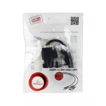GEMBIRD cable HDMI a DVI (Single Link) 0,5 m