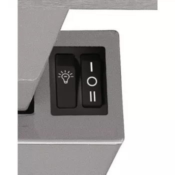 Whirlpool AKR 5390/1 IX campana extractora (extraíble) plata 304 m³/h