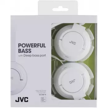 JVC HA-S180-W-E Auriculares/Headset con cable de diadema música blanco