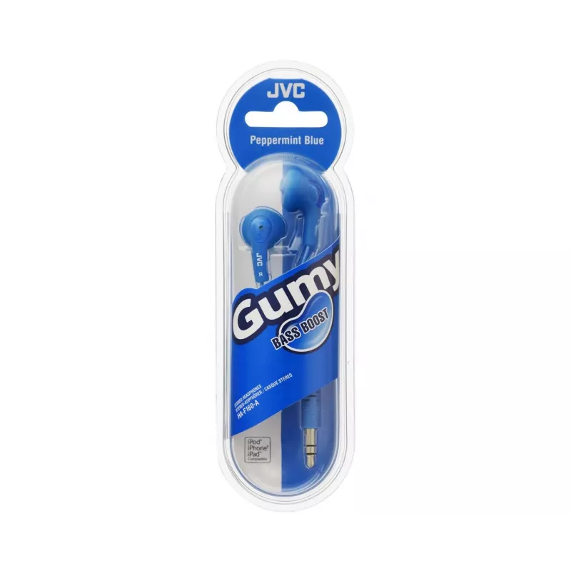 JVC HA-F160-A-E Auriculares in-ear, con cable, 15 - 20000 Hz, música, auriculares, azul