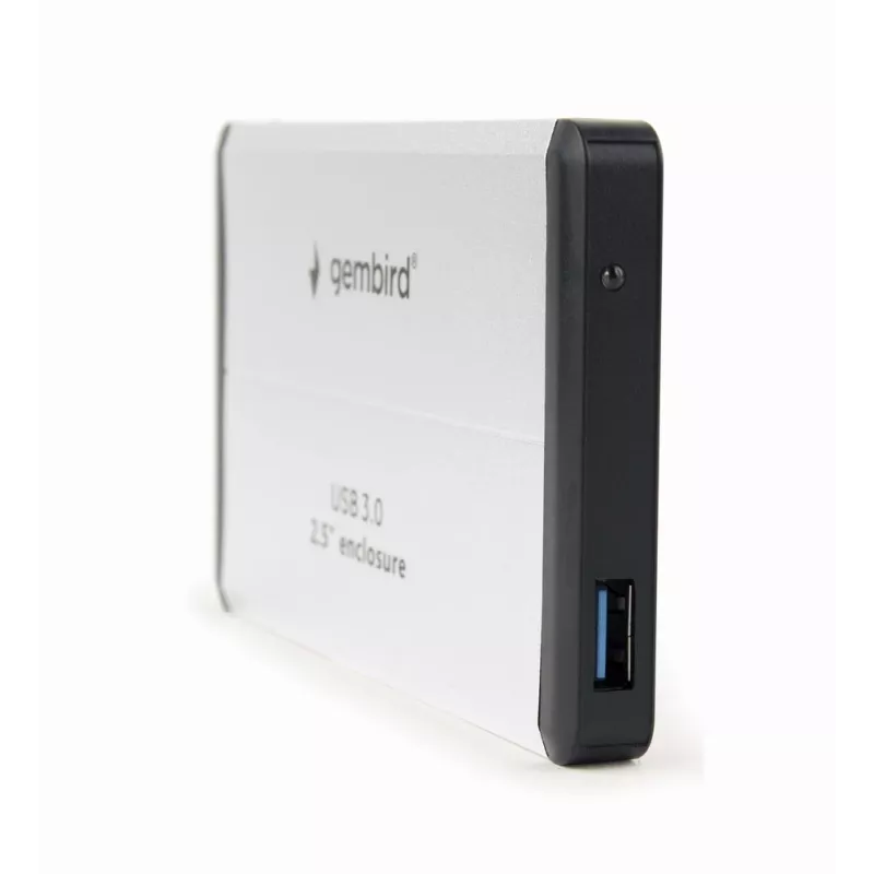 GEMBIRD Carcasa USB 3.0 de 2,5 pulgadas / plateada