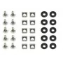 GEMBIRD 19i kit de montaje en rack (tornillos, tuercas, arandelas) 50 piezas set