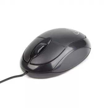 GEMBIRD ratón Optical MUS-U-01 - 3 botones rueda USB negro