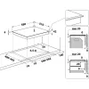 Whirlpool AKT 8130 BA placa vitrocerámica de encimera negra 4 zonas