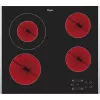 Whirlpool AKT 8130 BA placa vitrocerámica de encimera negra 4 zonas