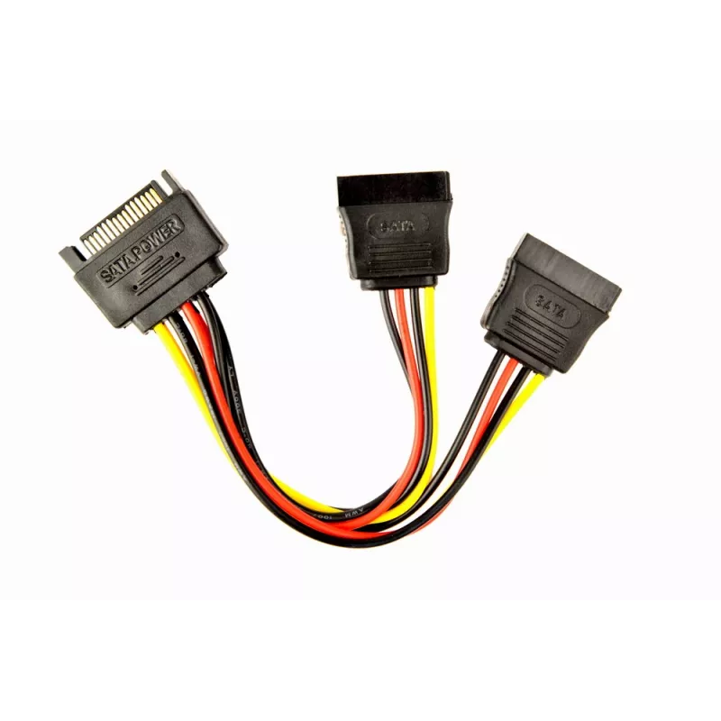 GEMBIRD cable distribuidor de alimentación SATA, 15 cm