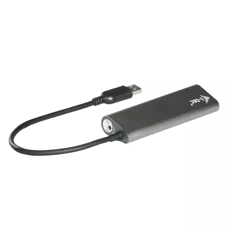 Hub USB i-tec Metal Superspeed USB 3.0 hub de 4 puertos 5000 Mbit/s gris