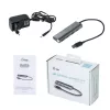 Hub USB i-tec Metal Superspeed USB 3.0 hub de 4 puertos 5000 Mbit/s gris