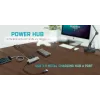 Hub USB i-tec Metal Superspeed USB 3.0 hub de 4 puertos 5000 Mbit/s gris