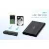Caja HDD/SSD i-tec Advance MySafe AluBasic 2,5