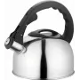 Lamart Lumier LT 7004 hervidor con silbato para fogón, 2 l, acero inoxidable, apto para inducción y gas, Inox