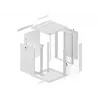 Rack de pared Lanberg WF01-6615-10S