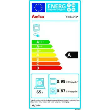 Cocina independiente Amica 57GE3.43HZpTaDNAQ(W)