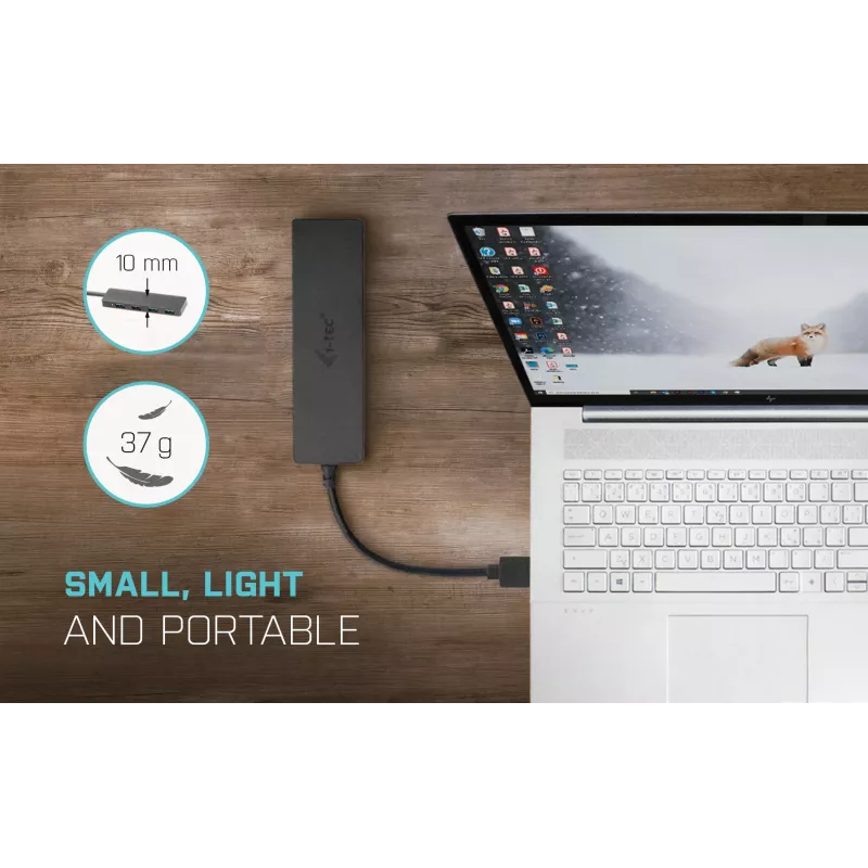 Hub USB i-tec Advance USB 3.0 delgado Pasivo HUB 4 puertos