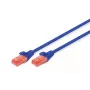 Cable de red DIGITUS Professional - CAT6 - U/UTP - Snagless - 2 m - azul