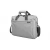 Bolso bandolera NATEC Mustela para portátiles de hasta 39,6 cm (15,6 inch), poliéster, gris, bolsillo frontal, correa de hombro