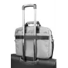 Bolso bandolera NATEC Mustela para portátiles de hasta 39,6 cm (15,6 inch), poliéster, gris, bolsillo frontal, correa de hombro