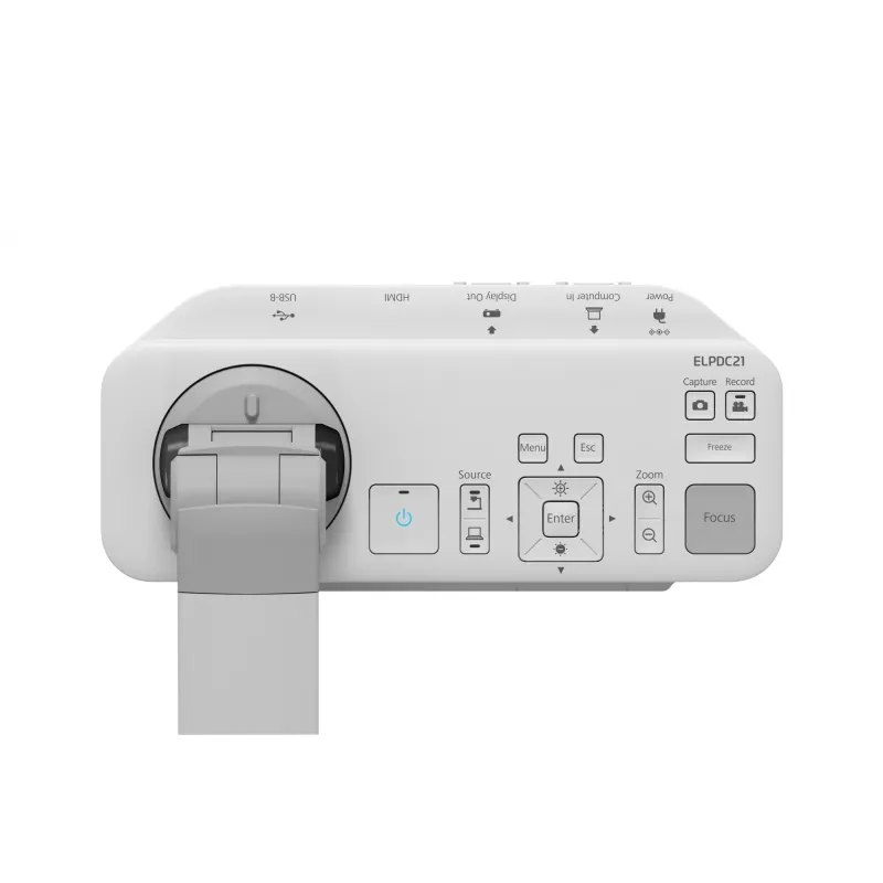 Epson ELPDC21 cámara de documentos gris, blanca 25,4 / 2,7 mm (1 / 2,7