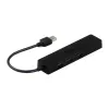 i-tec Advance USB 3.0 hub fino 3 puertos adaptador Gigabit Ethernet negro