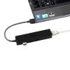 i-tec Advance USB 3.0 hub fino 3 puertos adaptador Gigabit Ethernet negro