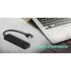 i-tec Advance USB 3.0 hub fino 3 puertos adaptador Gigabit Ethernet negro