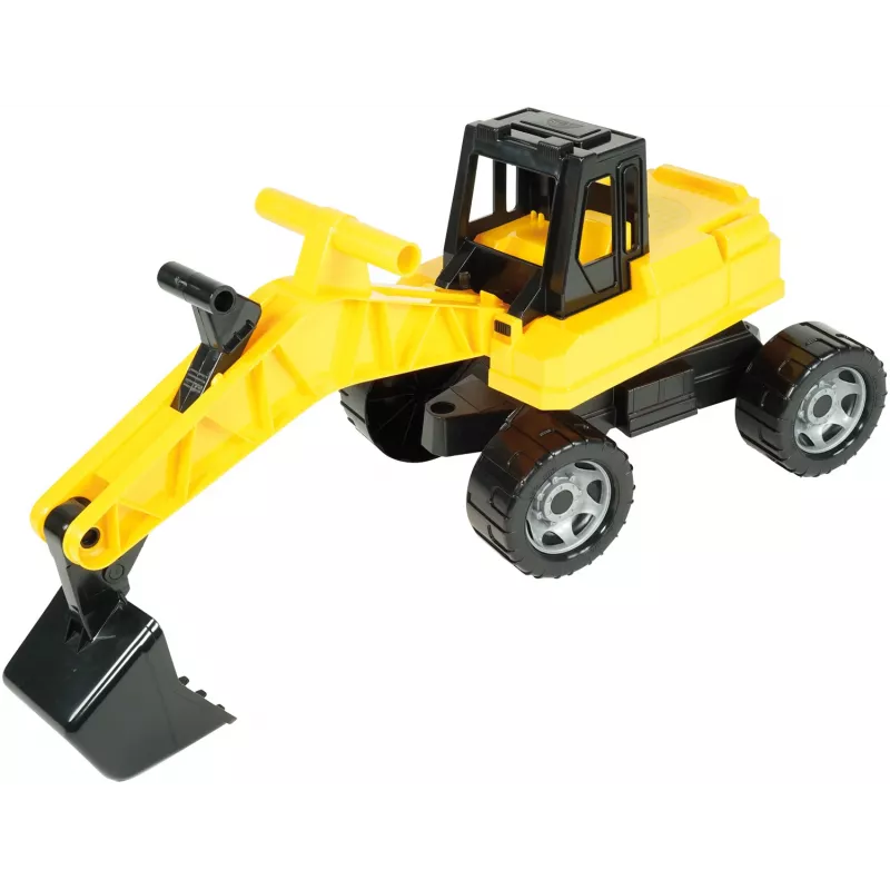 Lena GIGA TRUCKS excavadora, excavadora, 3 año(s), plástico, negro, amarillo