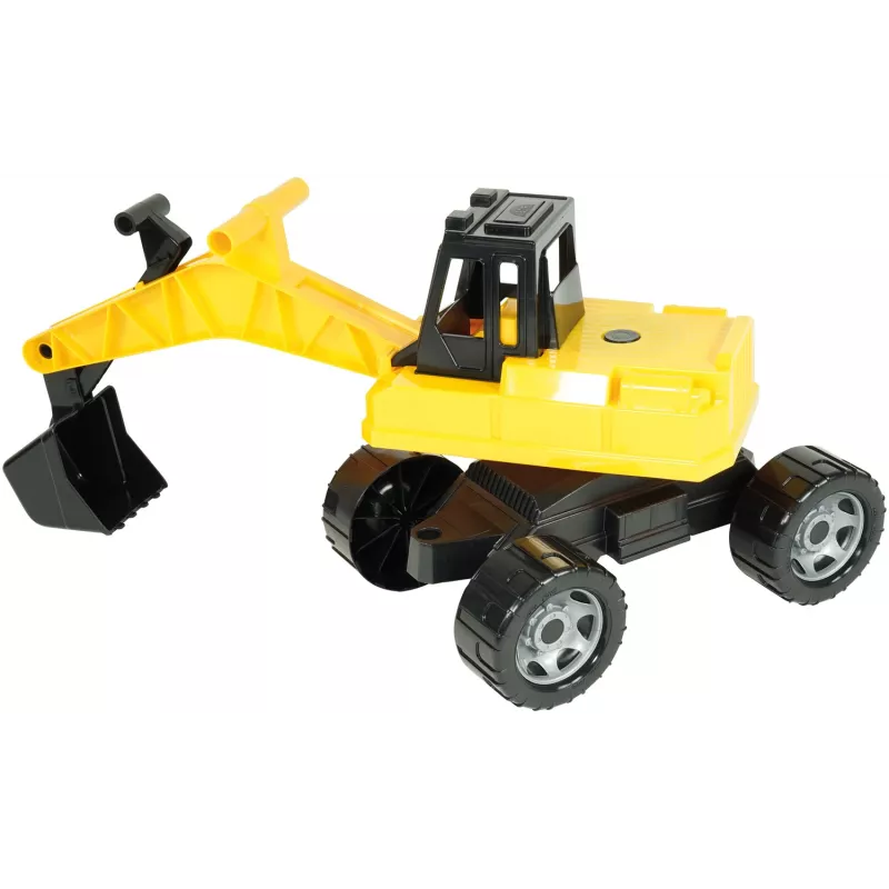 Lena GIGA TRUCKS excavadora, excavadora, 3 año(s), plástico, negro, amarillo