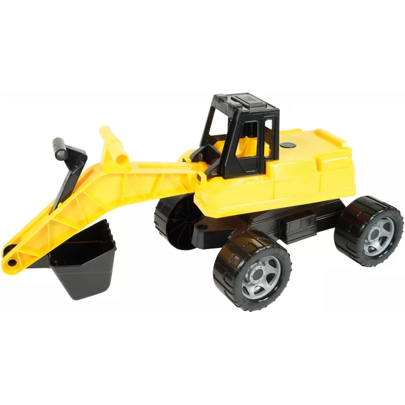 Lena GIGA TRUCKS excavadora, excavadora, 3 año(s), plástico, negro, amarillo