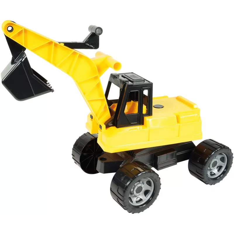 Lena GIGA TRUCKS excavadora, excavadora, 3 año(s), plástico, negro, amarillo