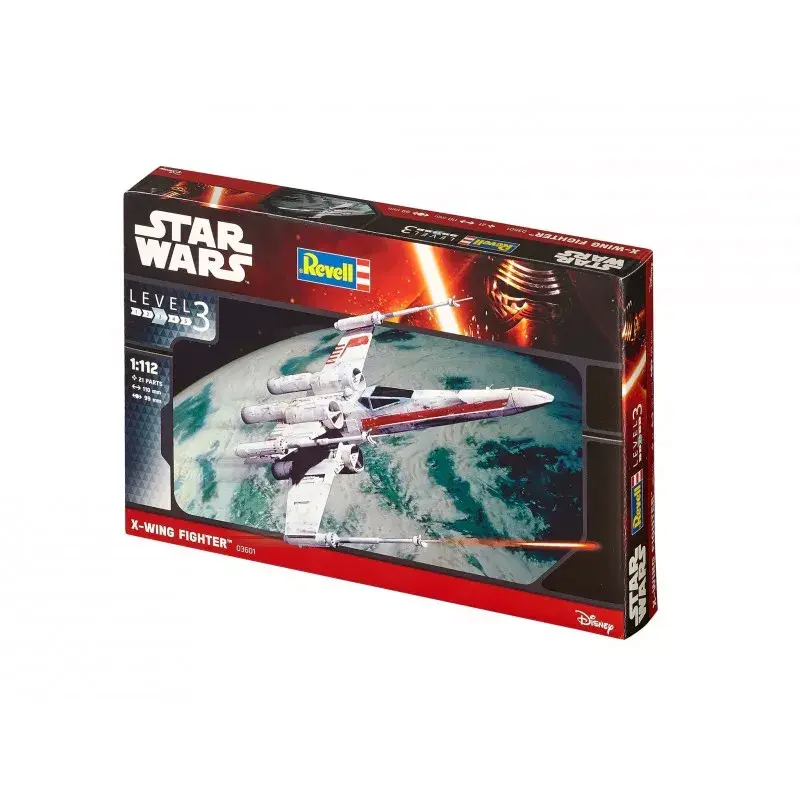 Maqueta de planeador espacial Revell X-wing Fighter