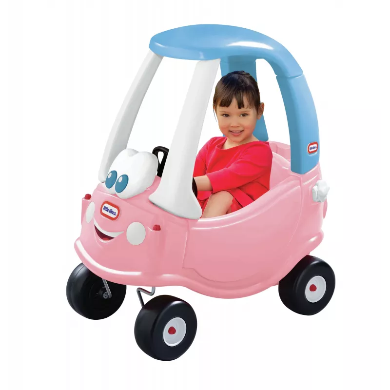 Little Tikes Cozy Coupe Princess, 1,5 años, 4 ruedas, plástico, azul, rosa, blanco