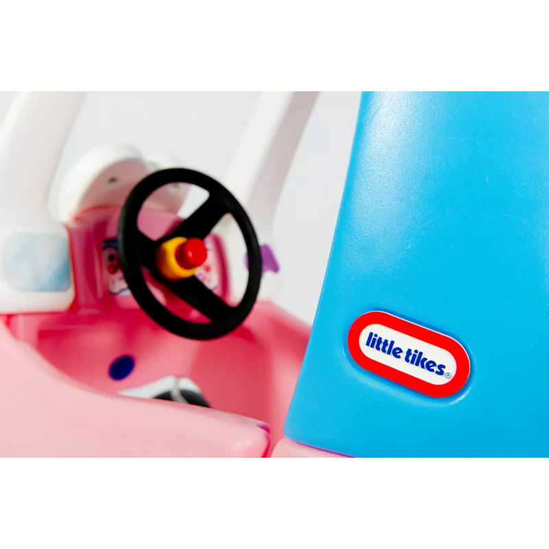 Little Tikes Cozy Coupe Princess, 1,5 años, 4 ruedas, plástico, azul, rosa, blanco
