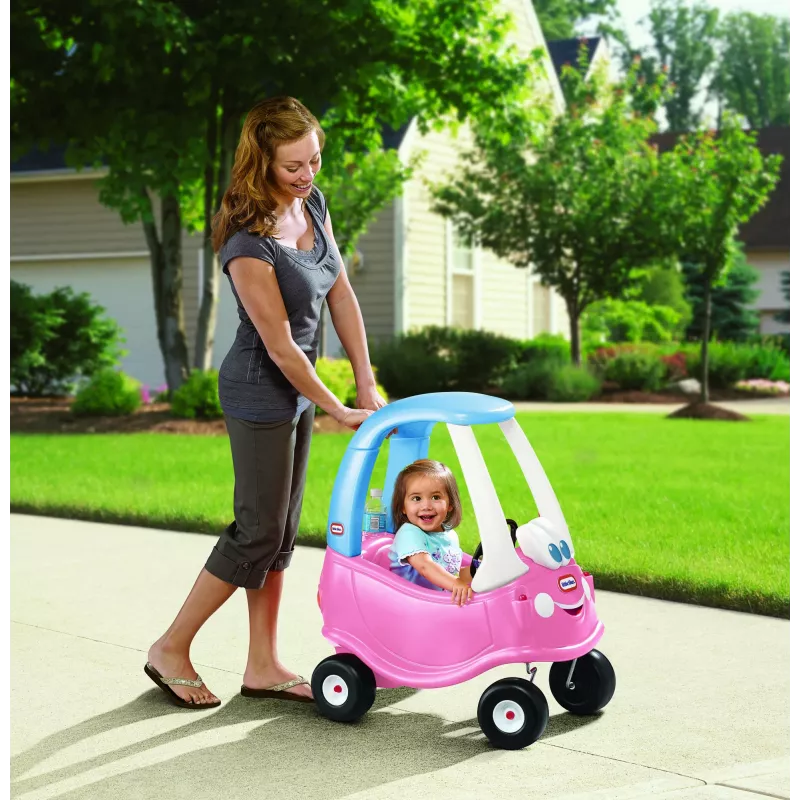 Little Tikes Cozy Coupe Princess, 1,5 años, 4 ruedas, plástico, azul, rosa, blanco