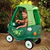 Little Tikes Cozy Coupe Dino, 1,5 años, 4 ruedas, plástico, negro, verde