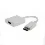 Cable adaptador GEMBIRD DisplayPort a HDMI – blanco