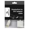 Cable adaptador GEMBIRD DisplayPort a HDMI – blanco