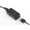 DIGITUS USB-Extender USB 2.0 para uso con cable Cat5/5e/6 (UTP STP o SFT) hasta 50 m