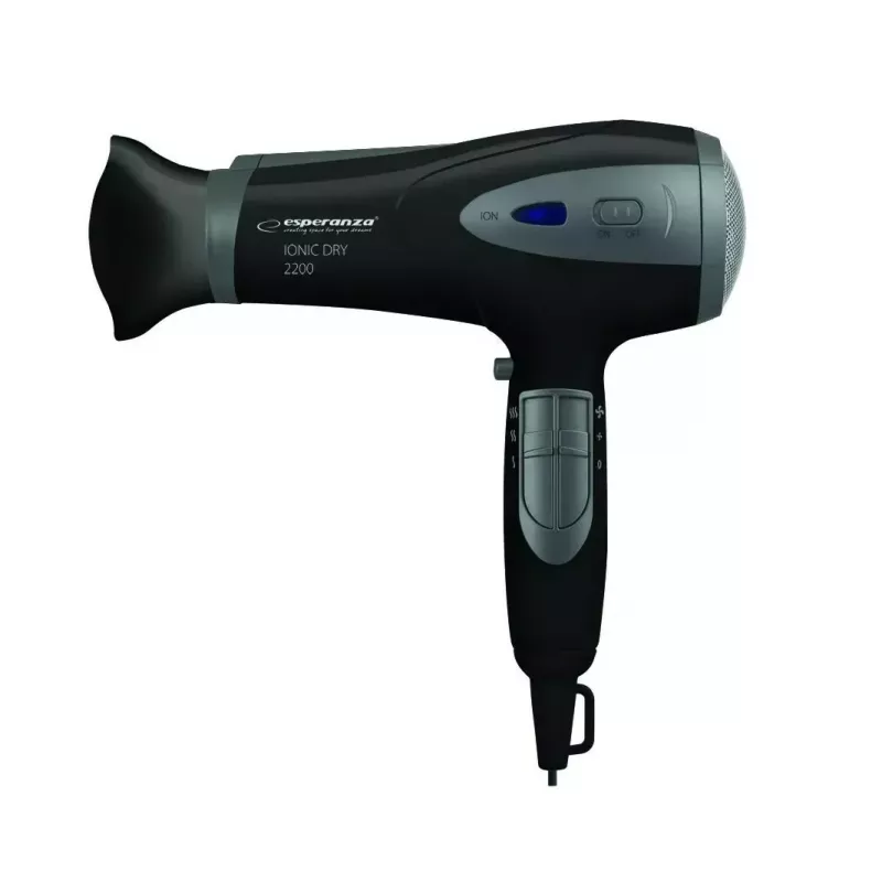 Esperanza Vivien EBH005K secador de pelo iónico, 2200 W, negro